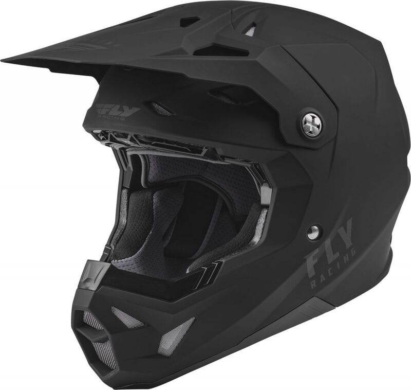 Casco FLY RACING Formula CP Solid - Negro Mate