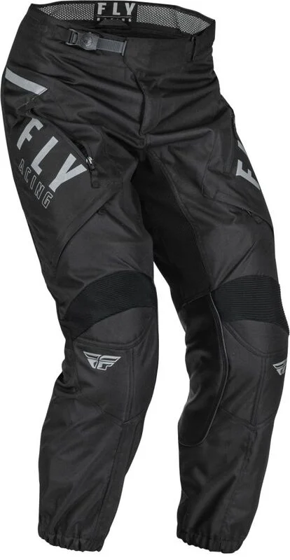 FLY RACING Patrol Pants Black/White Sz 30 - Pantalones