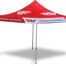 Carpa con armazón de alta resistencia FLY RACING 3x6m - Rojo -