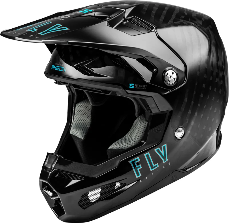 Casco FLY RACING Formula S Carbon Solid - Negro -