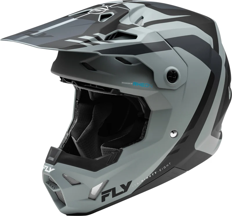 Casco FLY RACING Formula CP Krypton - Gris Mate / Negro -