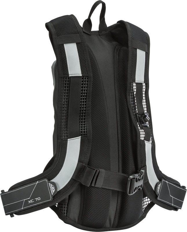 Mochila FLY RACING XC 70 Hydro Pack + Bolsa de hidratación 2L - Negro - Imagen 2