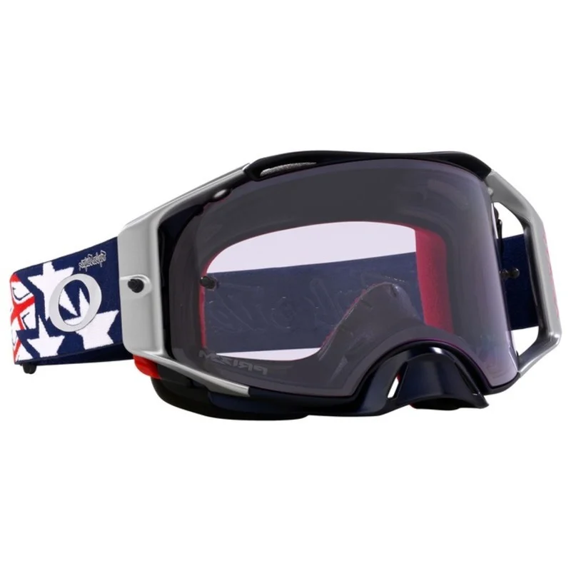 Gafas OAKLEY Airbrake MX TLD Red White Blue Wings - Lente Prizm MX Low Light Gafas OAKLEY Airbrake MX TLD Red White Blue Wings - Lente Prizm MX Low Light - Imagen 3
