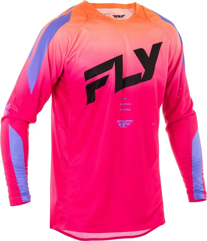 Camiseta FLY RACING Evolution DST - Rojo / Blanco / Azul -