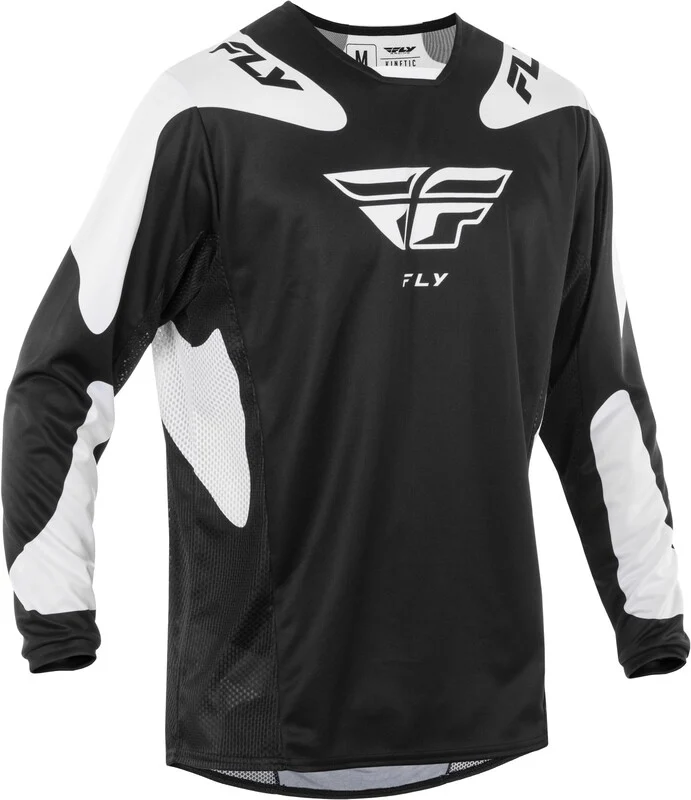 Camiseta FLY RACING Kinetic SYM - Negro / Blanco -