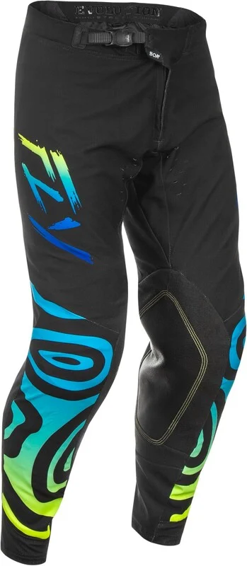 Pantalón FLY RACING Evolution DST S.E. Zen - Negro / Azul / Hi-Vis -