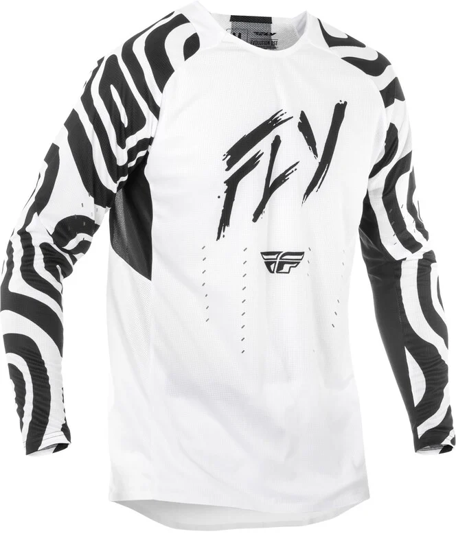 Camiseta FLY RACING Evolution DST L.E. Abyss - Blanco / Negro -