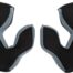 Carrilleras FLY RACING para casco infantil Formula (YL-50mm) - Negro / Cool Grey Carrilleras FLY RACING para casco infantil Formula (YL-50mm) - Negro / Cool Grey - FLY RACING