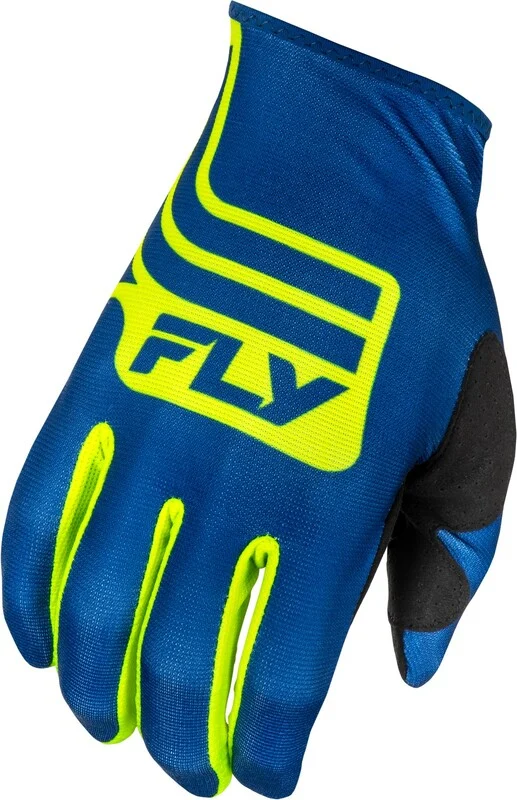 Guantes FLY RACING Lite L.E. Lancer - Navy / Hi-Vis - Guantes