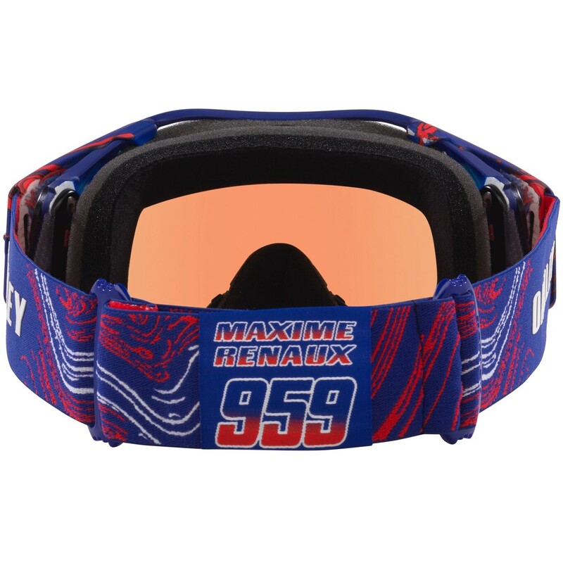 Gafas OAKLEY Airbrake MX - Renaux Signature / Lente Prizm MX Torch Iridium - Imagen 4
