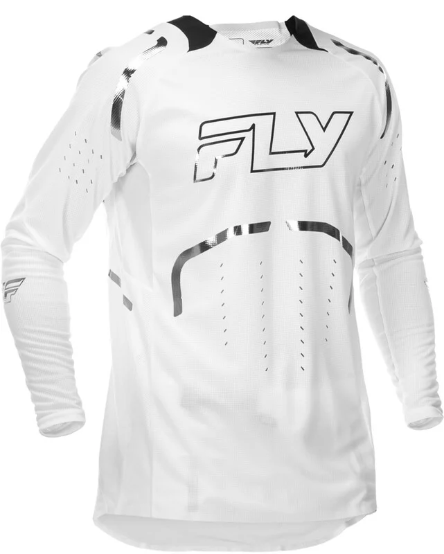 Camiseta FLY RACING Evolution DST Flash LE - blanco/plateado -