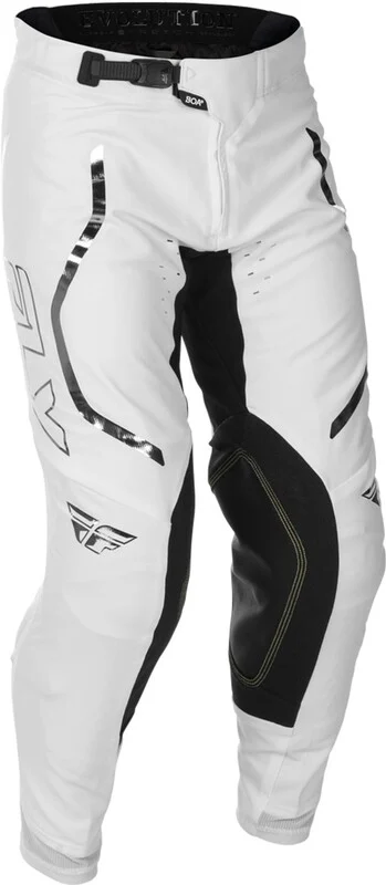 Pantalón FLY RACING Evolution DST Flash L.E. - blanco/plateado -