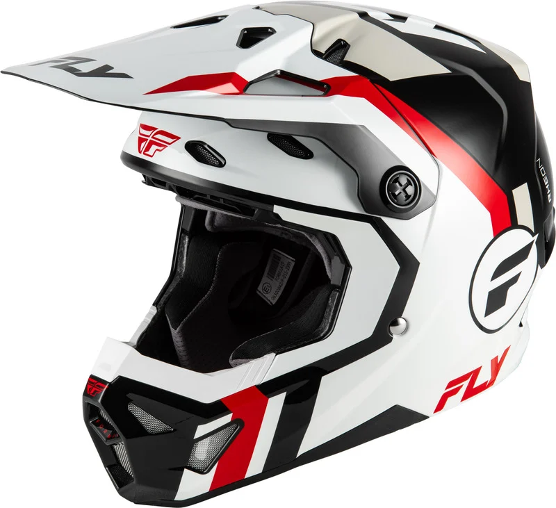 Casco FLY RACING Formula CP Seal - negro/gris -