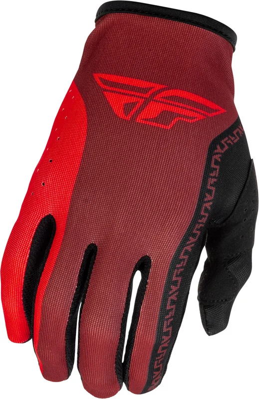 Guantes infantiles FLY RACING Lite - rojo/negro Guantes infantiles FLY RACING Lite - rojo/negro