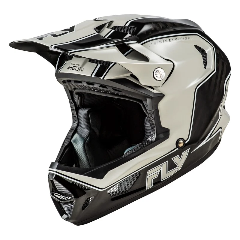 Casco MTB FLY RACING Werx-R Carbon Flow - negro/gris Casco MTB FLY RACING Werx-R Carbon Flow - negro/gris