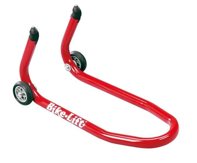 Caballete delantero Bike Lift FS-9 rojo para horquilla perforada Caballete delantero Bike Lift FS-9 rojo para horquilla perforada -