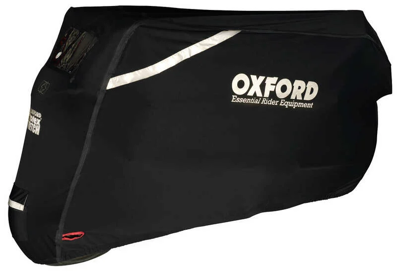 Funda de moto para exterior OXFORD Protex Stretch - Moto / Scooter - Negro - M -