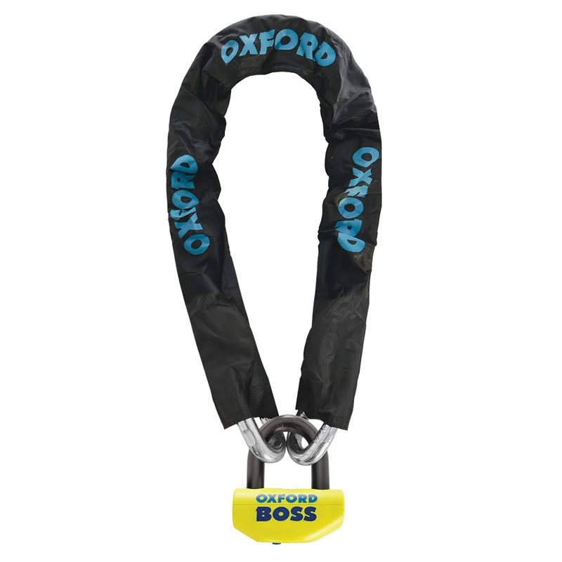 Cadena antirrobo OXFORD 16mm Big Boss+ - 1,2m x 12mm -