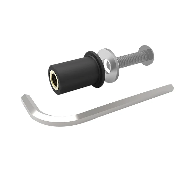 Juego de tornillos para cúpula OXFORD plata - 8 unidades -