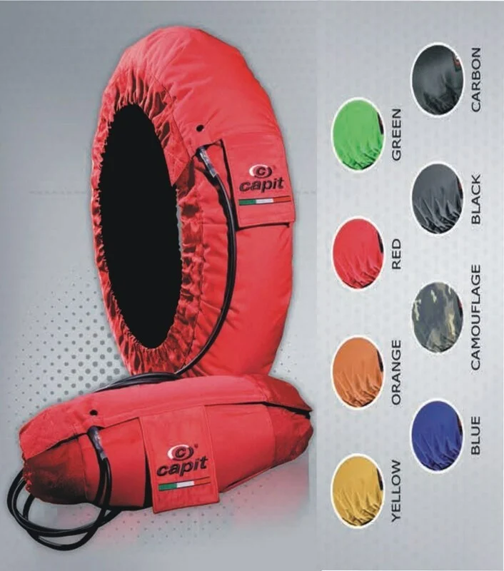 Calentadores CAPIT Suprema Spina Color azul (17'' - Del.120/Tra.200/55) -