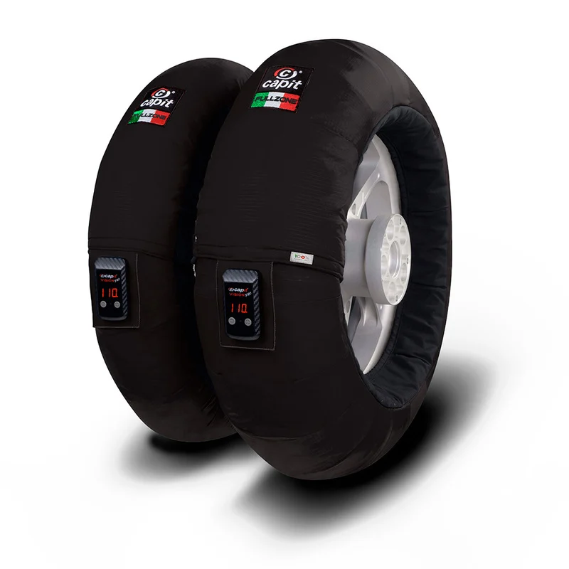 Calentadores CAPIT Vision Full Zone negro (Del. 115-120-125/17” / Tras. ≤200/55/17”) -