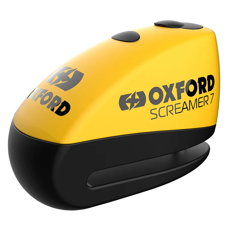 Candado de disco con alarma Oxford Screamer 7 - Piezas y Accesorios Moto