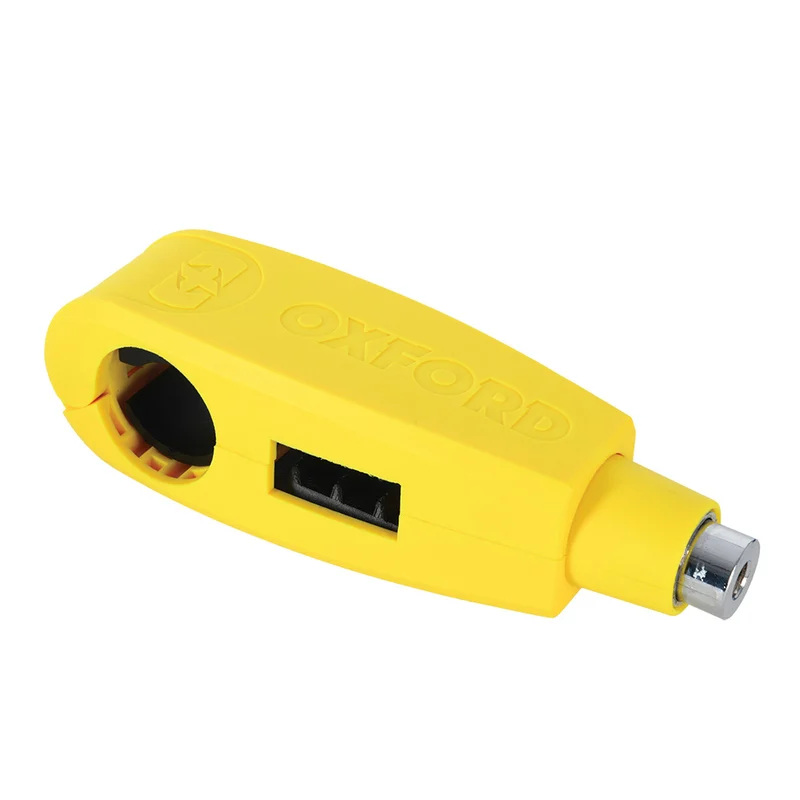 Cerradura de palanca OXFORD - Amarillo - Piezas y Accesorios Moto