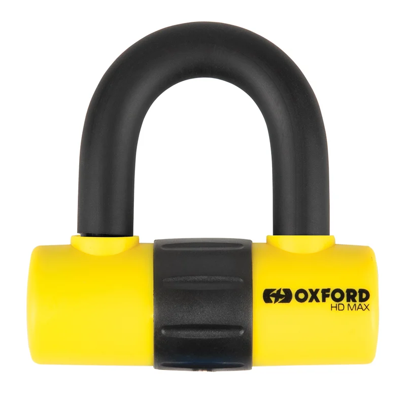 Candado de disco OXFORD HD MAX - Ø14mm amarillo -