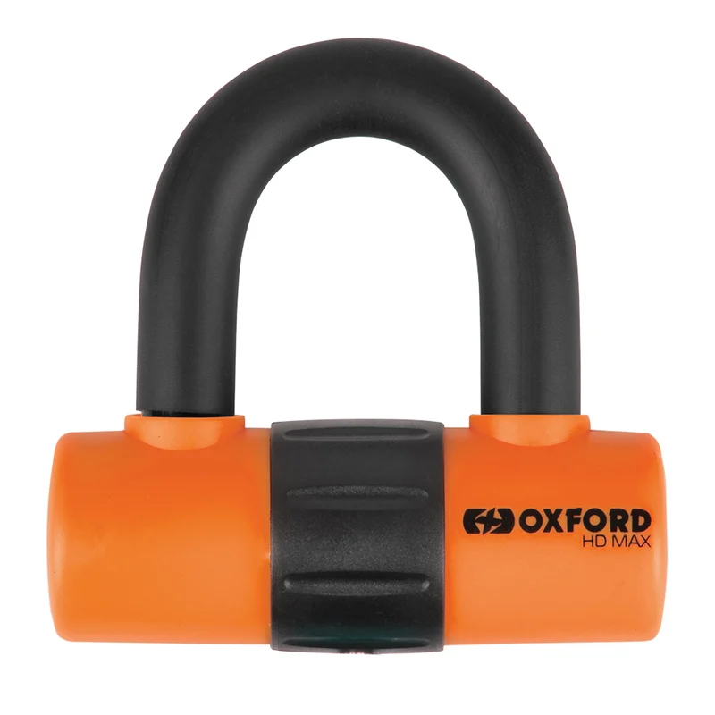Candado de disco OXFORD HD MAX - Ø14mm naranja -