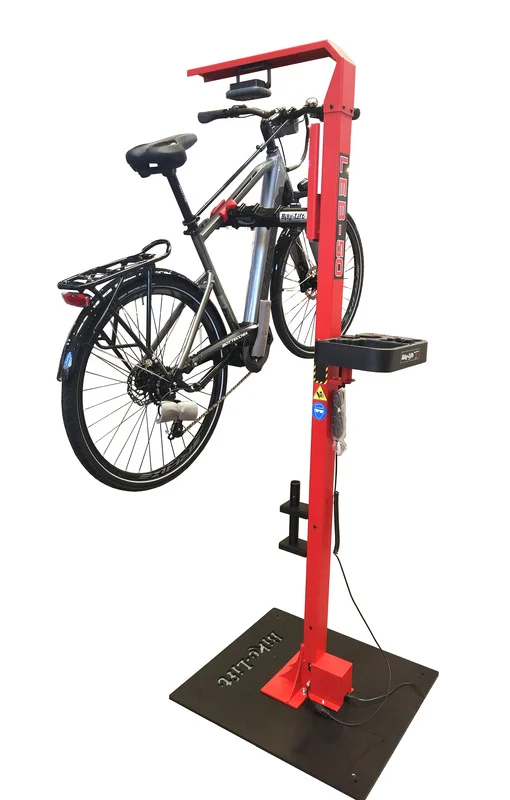 Elevador de bicicleta Bike-Lift, eléctrico, especial e-Bike. Versión full equip - LEB-50-FO - Piezas y Accesorios Moto