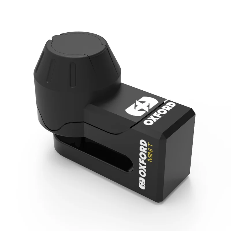 Candado de disco OXFORD Mini T - negro -
