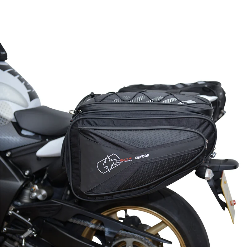 Alforjas laterales OXFORD P60R 60L negro -