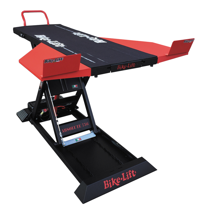 Elevador de taller Bike Lift Absolute 756 Spider para moto y triciclo -