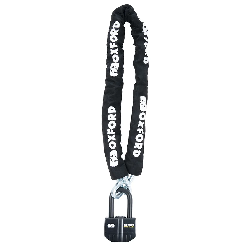 Candado con alarma OXFORD Boss Alarm 16mm + Cadena 12mm x 1,5m Candado con alarma OXFORD Boss Alarm 16mm + Cadena 12mm x 1,5m - Imagen 2
