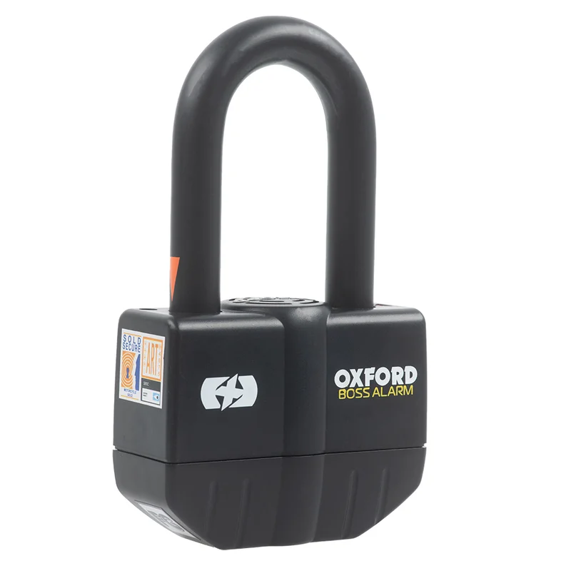 Candado con alarma OXFORD Boss Alarm 16mm + Cadena 12mm x 1,5m Candado con alarma OXFORD Boss Alarm 16mm + Cadena 12mm x 1,5m - Imagen 3