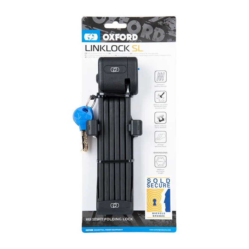Candado plegable OXFORD LinkLock SL -