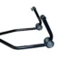 Caballete trasero universal Bike Lift RS-17 negro con soportes de goma en L - Caballetes
