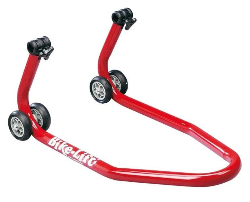 Caballete delantero Bike Lift FS-10 rojo con conos Yamaha Caballete delantero Bike Lift FS-10 rojo con conos Yamaha - Imagen 2