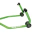 Caballete trasero universal BIKE LIFT verde con soportes de goma en "L"- RS-17 - Piezas y Accesorios Moto