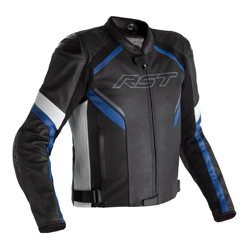 Chaqueta de Piel (Hombre) RST SABRE CE Azul, Talla EU56/XL - Equipación del Piloto