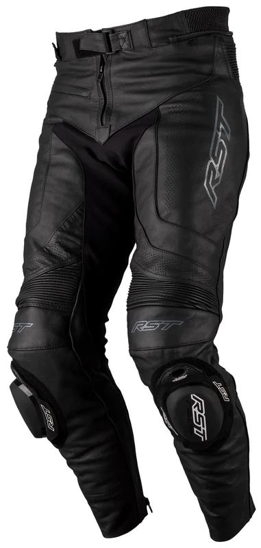 Pantalón de Piel (Mujer) RST S-1 CE Negro, Talla 14/L - Equipación del Piloto