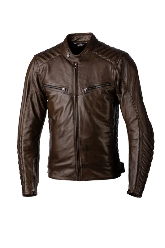 Chaqueta de Piel (Hombre) RST ROADSTER 3 CE Negro, Talla EU54/L - Equipación del Piloto