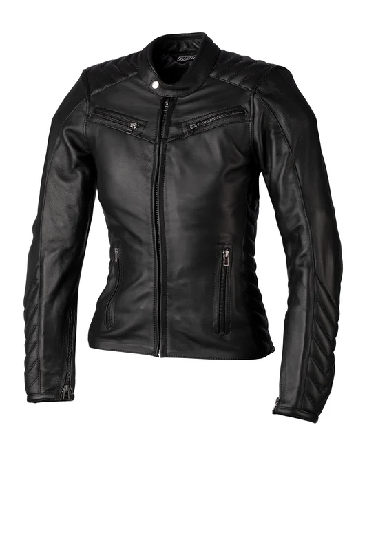 Chaqueta de Piel (Mujer) RST ROADSTER 3 CE Negro, Talla 8/XS - Equipación del Piloto