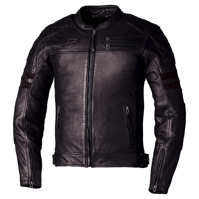 Chaqueta RST Hillberry2 cuero CE hombre - Negro - Equipación del Piloto