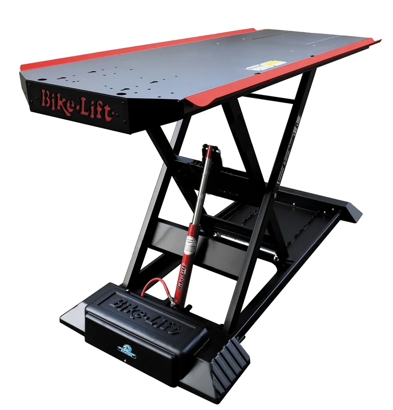 BIKE LIFT Absolute 756 Mesa elevadora para puertas - electrohidráulica, empotrada, negra - AG756-003 -