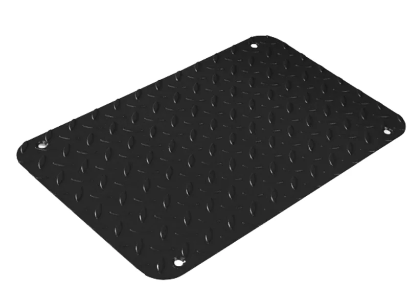 Placa antideslizante Bike Lift PZA 550 x 340 mm Negro - Elevadores de moto