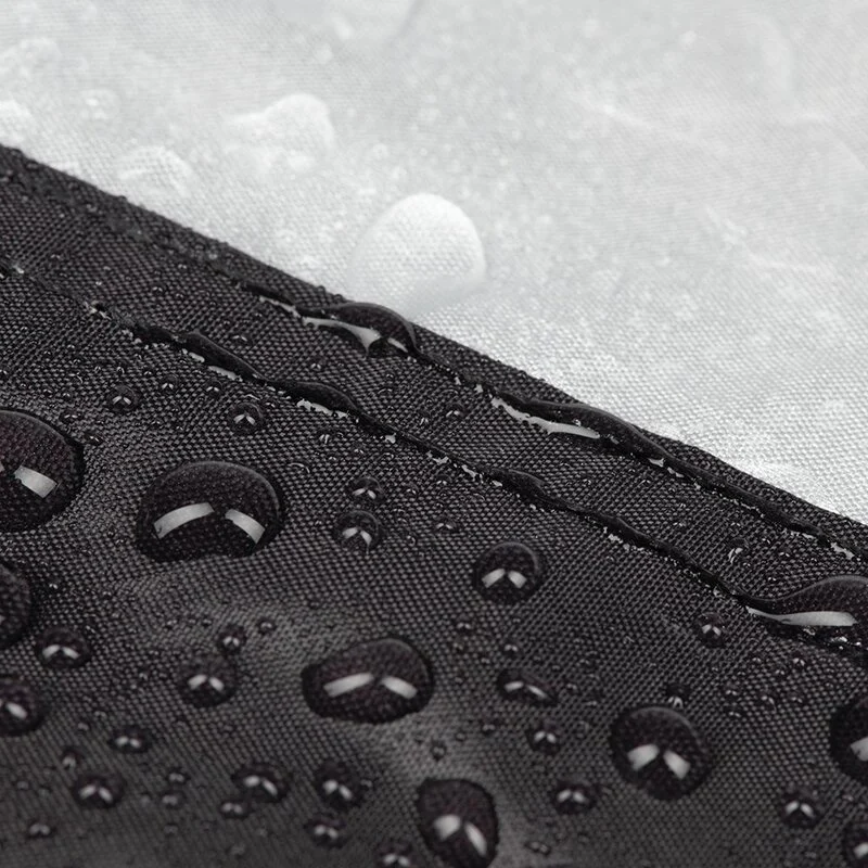Funda de moto para exterior OXFORD Aquatex - Moto / Scooter con baúl - Negro / Plata - M Funda de moto para exterior OXFORD Aquatex - Moto / Scooter con baúl - Negro / Plata - M - Imagen 4