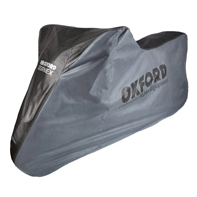 Funda de moto para interior OXFORD Dormex - Moto / Scooter - Negro / Plata - M - Accesorios
