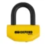Candado de disco OXFORD Big Boss - Ø16mm amarillo -