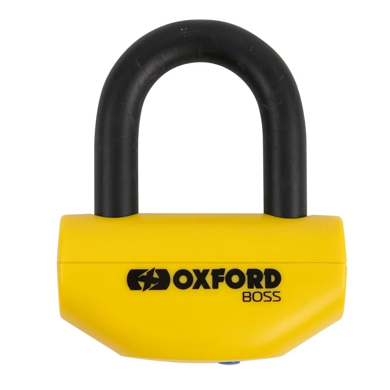 Candado de disco OXFORD Big Boss - Ø16mm amarillo -